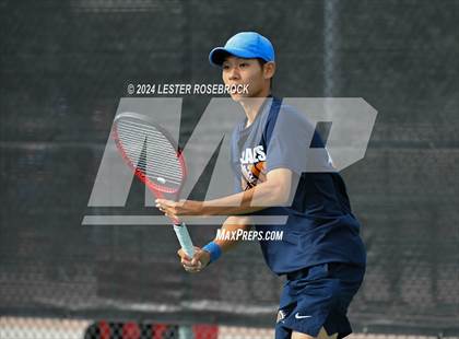 Thumbnail 3 in UIL Tennis Championships (Friday) 4A, 5A,  6A photogallery.