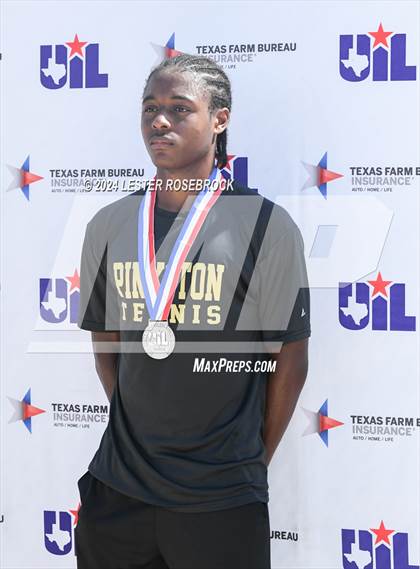 Thumbnail 3 in UIL Tennis Championships (Friday) 4A, 5A,  6A photogallery.