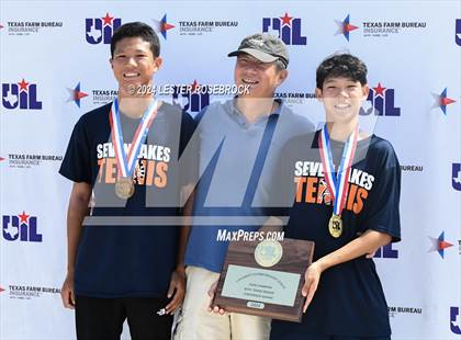 Thumbnail 2 in UIL Tennis Championships (Friday) 4A, 5A,  6A photogallery.