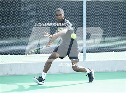 Thumbnail 3 in UIL Tennis Championships (Friday) 4A, 5A,  6A photogallery.