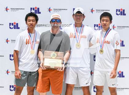 Thumbnail 1 in UIL Tennis Championships (Friday) 4A, 5A,  6A photogallery.