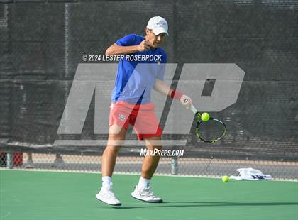Thumbnail 3 in UIL Tennis Championships (Friday) 4A, 5A,  6A photogallery.