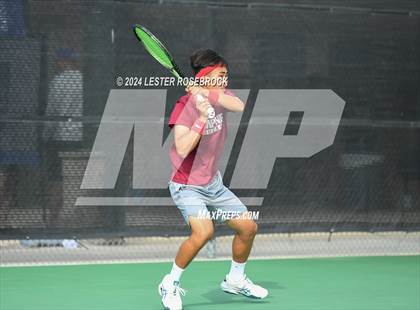 Thumbnail 1 in UIL Tennis Championships (Friday) 4A, 5A,  6A photogallery.