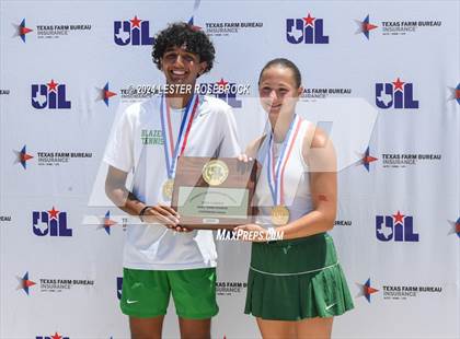 Thumbnail 3 in UIL Tennis Championships (Friday) 4A, 5A,  6A photogallery.