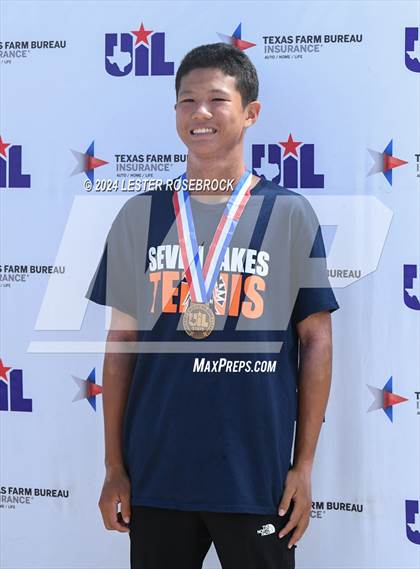 Thumbnail 3 in UIL Tennis Championships (Friday) 4A, 5A,  6A photogallery.
