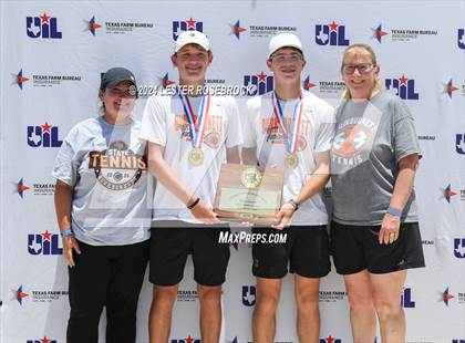 Thumbnail 2 in UIL Tennis Championships (Friday) 4A, 5A,  6A photogallery.