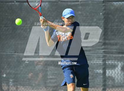 Thumbnail 1 in UIL Tennis Championships (Friday) 4A, 5A,  6A photogallery.