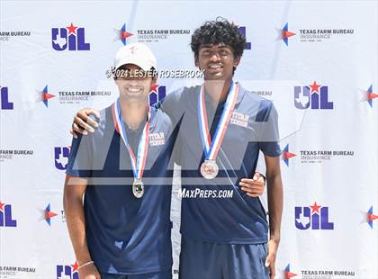 Thumbnail 2 in UIL Tennis Championships (Friday) 4A, 5A,  6A photogallery.