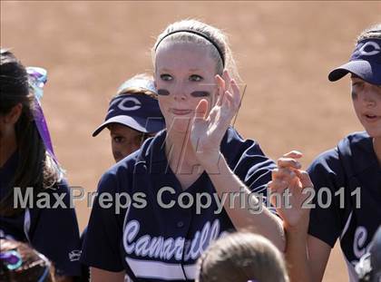 Thumbnail 2 in La Mirada vs. Camarillo (CIF SS D2 Final) photogallery.