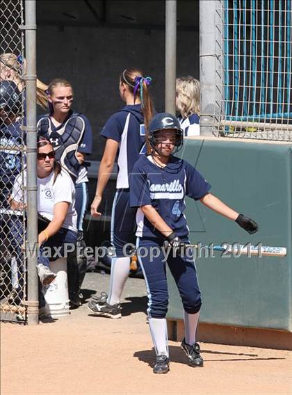 Thumbnail 3 in La Mirada vs. Camarillo (CIF SS D2 Final) photogallery.