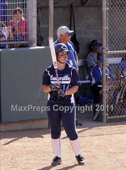Thumbnail 1 in La Mirada vs. Camarillo (CIF SS D2 Final) photogallery.