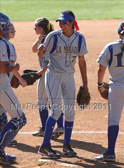 Thumbnail 2 in La Mirada vs. Camarillo (CIF SS D2 Final) photogallery.