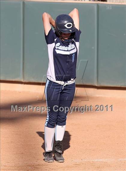 Thumbnail 2 in La Mirada vs. Camarillo (CIF SS D2 Final) photogallery.