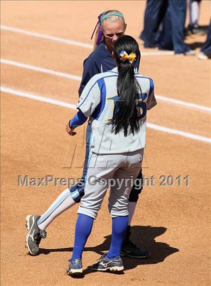 Thumbnail 2 in La Mirada vs. Camarillo (CIF SS D2 Final) photogallery.