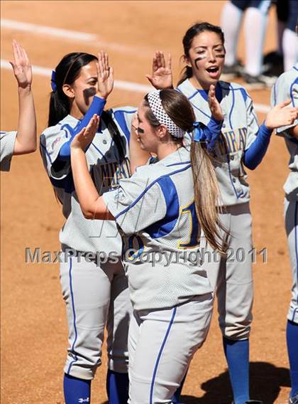 Thumbnail 1 in La Mirada vs. Camarillo (CIF SS D2 Final) photogallery.