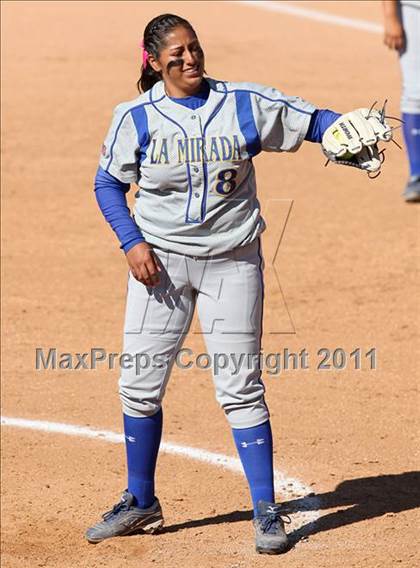 Thumbnail 3 in La Mirada vs. Camarillo (CIF SS D2 Final) photogallery.