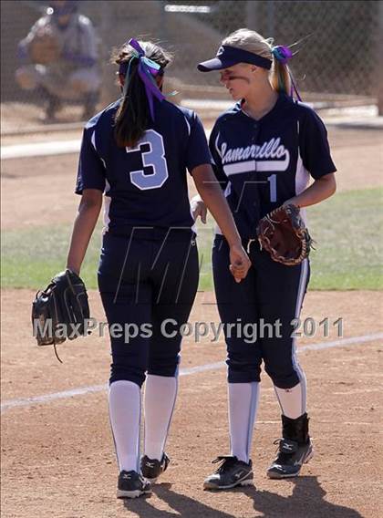 Thumbnail 2 in La Mirada vs. Camarillo (CIF SS D2 Final) photogallery.