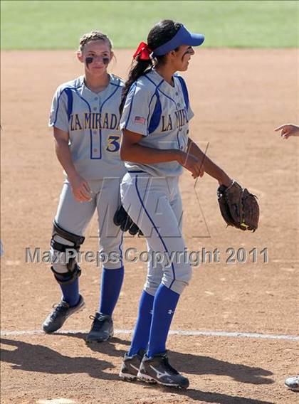 Thumbnail 3 in La Mirada vs. Camarillo (CIF SS D2 Final) photogallery.