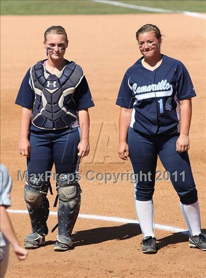 Thumbnail 3 in La Mirada vs. Camarillo (CIF SS D2 Final) photogallery.
