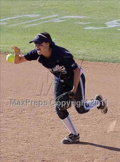 Thumbnail 1 in La Mirada vs. Camarillo (CIF SS D2 Final) photogallery.