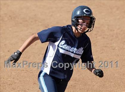 Thumbnail 2 in La Mirada vs. Camarillo (CIF SS D2 Final) photogallery.