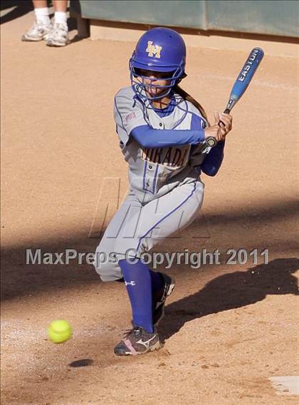 Thumbnail 1 in La Mirada vs. Camarillo (CIF SS D2 Final) photogallery.