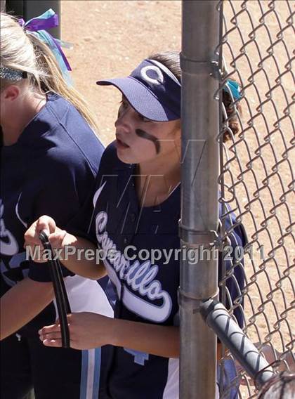 Thumbnail 2 in La Mirada vs. Camarillo (CIF SS D2 Final) photogallery.