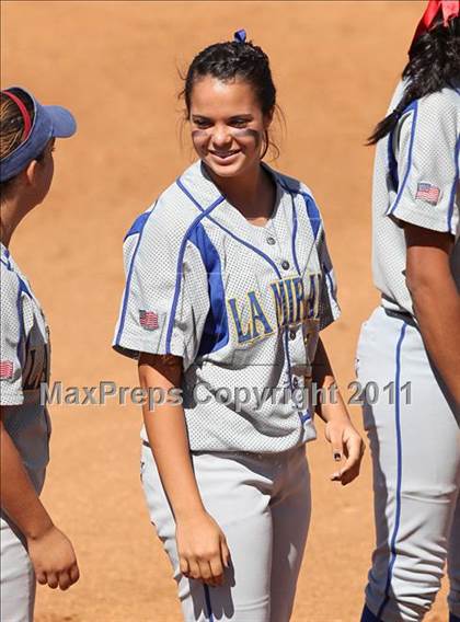Thumbnail 2 in La Mirada vs. Camarillo (CIF SS D2 Final) photogallery.