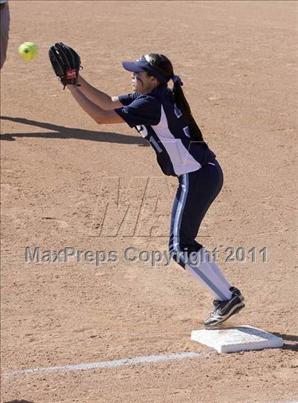 Thumbnail 1 in La Mirada vs. Camarillo (CIF SS D2 Final) photogallery.
