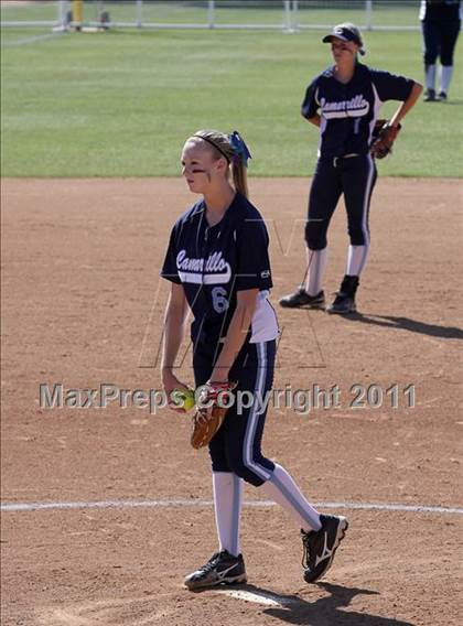 Thumbnail 2 in La Mirada vs. Camarillo (CIF SS D2 Final) photogallery.