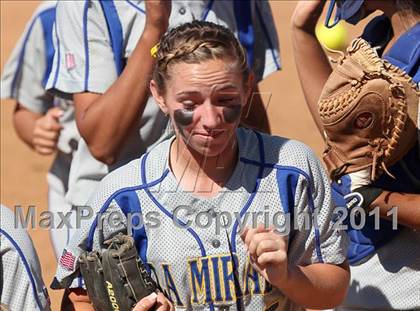 Thumbnail 3 in La Mirada vs. Camarillo (CIF SS D2 Final) photogallery.