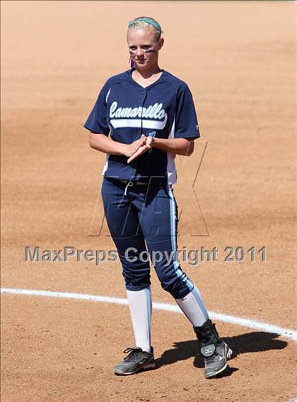 Thumbnail 1 in La Mirada vs. Camarillo (CIF SS D2 Final) photogallery.