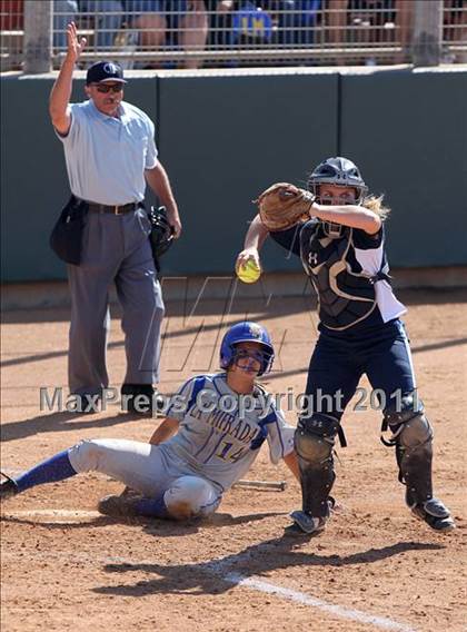 Thumbnail 1 in La Mirada vs. Camarillo (CIF SS D2 Final) photogallery.