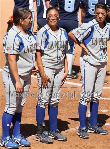 Thumbnail 3 in La Mirada vs. Camarillo (CIF SS D2 Final) photogallery.