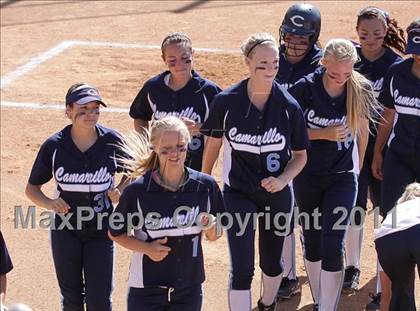 Thumbnail 2 in La Mirada vs. Camarillo (CIF SS D2 Final) photogallery.