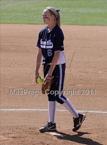 Thumbnail 2 in La Mirada vs. Camarillo (CIF SS D2 Final) photogallery.