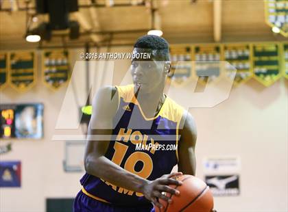 Thumbnail 2 in Fayetteville Academy vs Word of God Christian Academy (Hoops and Dreams Showcase) photogallery.