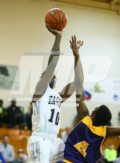 Thumbnail 1 in Fayetteville Academy vs Word of God Christian Academy (Hoops and Dreams Showcase) photogallery.