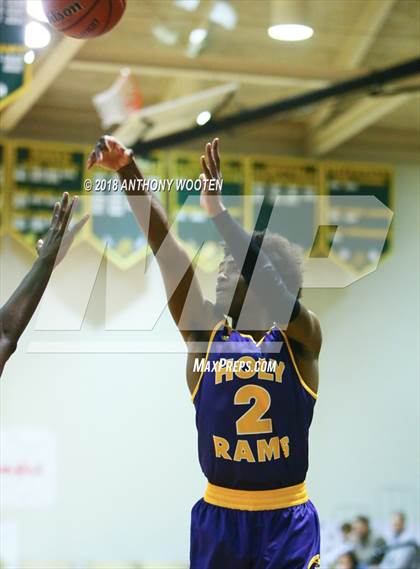 Thumbnail 2 in Fayetteville Academy vs Word of God Christian Academy (Hoops and Dreams Showcase) photogallery.