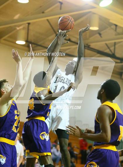 Thumbnail 1 in Fayetteville Academy vs Word of God Christian Academy (Hoops and Dreams Showcase) photogallery.