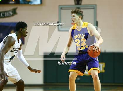 Thumbnail 1 in Fayetteville Academy vs Word of God Christian Academy (Hoops and Dreams Showcase) photogallery.