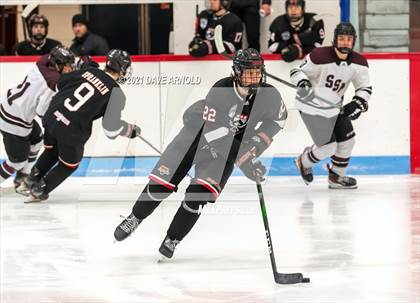 Thumbnail 2 in South Kent School vs Shattuck-St. Mary's (Prep Hockey Conference Showcase) photogallery.