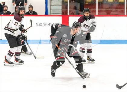 Thumbnail 3 in South Kent School vs Shattuck-St. Mary's (Prep Hockey Conference Showcase) photogallery.