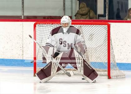 Thumbnail 3 in South Kent School vs Shattuck-St. Mary's (Prep Hockey Conference Showcase) photogallery.