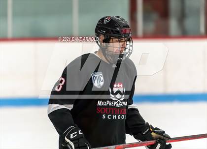 Thumbnail 3 in South Kent School vs Shattuck-St. Mary's (Prep Hockey Conference Showcase) photogallery.