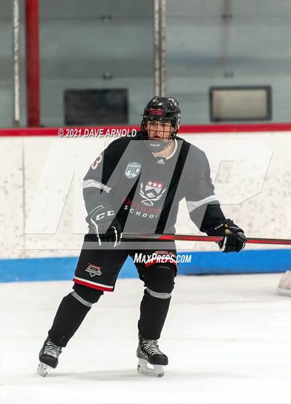 Thumbnail 3 in South Kent School vs Shattuck-St. Mary's (Prep Hockey Conference Showcase) photogallery.