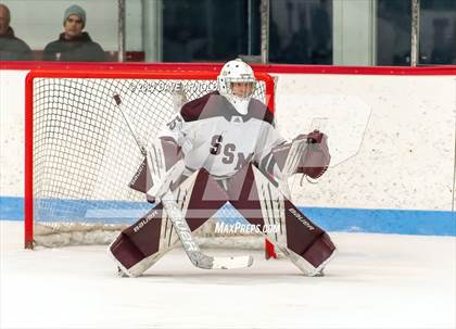 Thumbnail 3 in South Kent School vs Shattuck-St. Mary's (Prep Hockey Conference Showcase) photogallery.