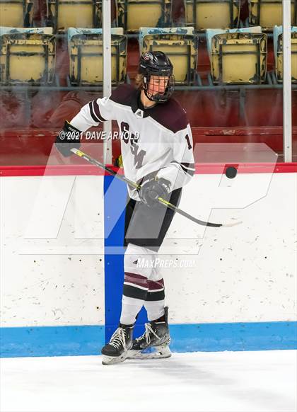Thumbnail 2 in South Kent School vs Shattuck-St. Mary's (Prep Hockey Conference Showcase) photogallery.