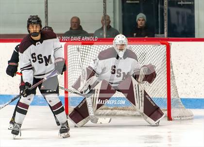 Thumbnail 3 in South Kent School vs Shattuck-St. Mary's (Prep Hockey Conference Showcase) photogallery.