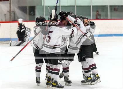 Thumbnail 2 in South Kent School vs Shattuck-St. Mary's (Prep Hockey Conference Showcase) photogallery.